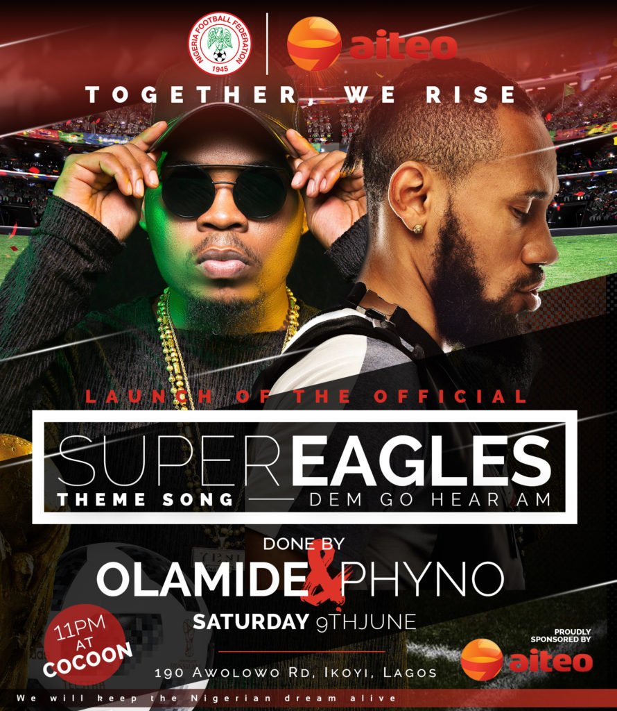 DOWNLOAD MUSIC: Olamide x Phyno – Road To Russia 2018 (Dem Go Hear Am)