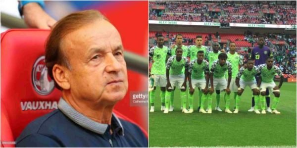 Super Eagles coach Gernot Rohr