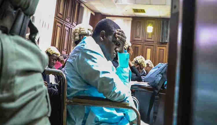 BREAKING: Maina slumps in court (Video)