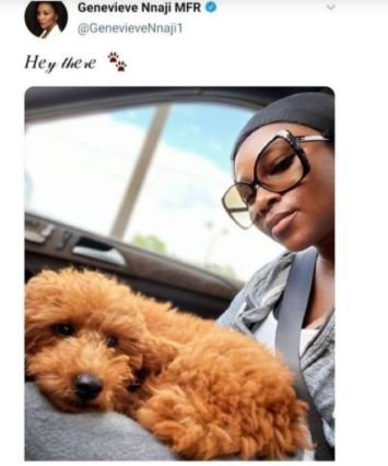 What Genevieve Nnaji told fan who called her a weed smoker