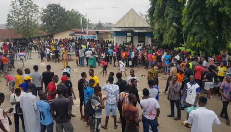 Ede Poly Students Protest News