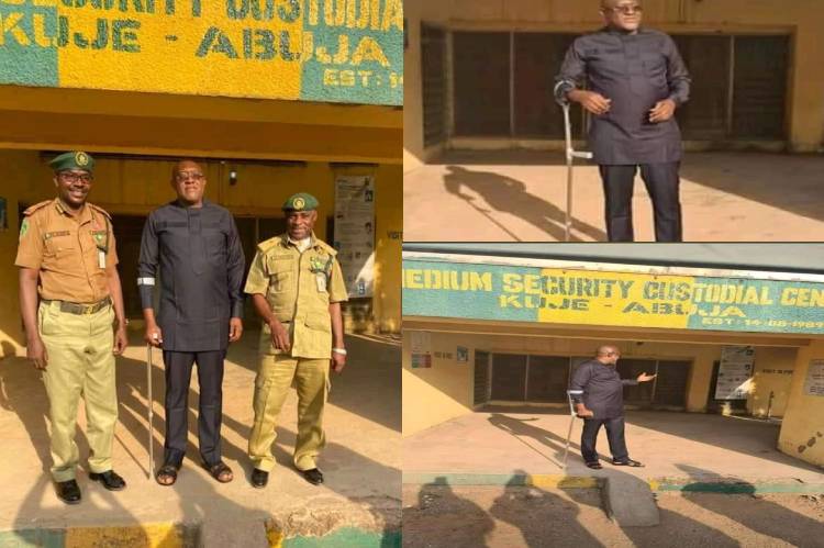 Olisa Metuh released from Kuje Custodial Centre