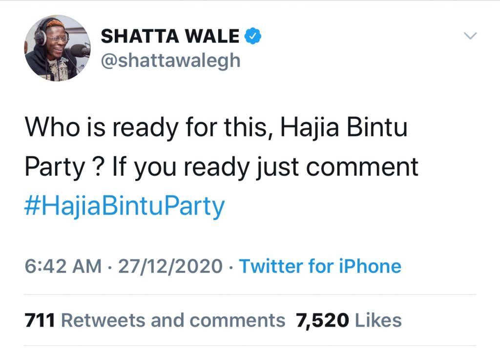 Shatta Wale To Clash Stonebwoy, Davido ‘Activate Beach Party’ As He Plans On Hosting ‘Hajia Bintu’ Party