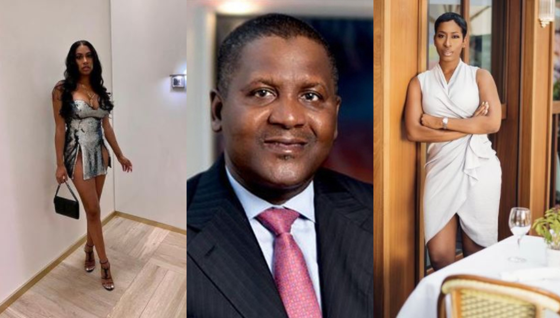 I didnt date her Dangote allegedly denies first American mistress begs the second Screenshot