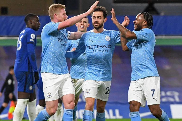 Manchester City produced a ruthless attacking display to beat Chelsea at Stamford Bridge