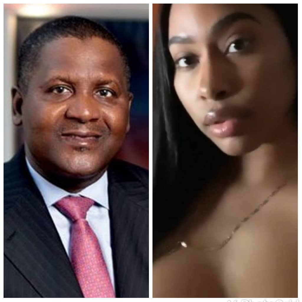 Dangote New USA Sidechic Surface, Release Bedroom Video Of The Billionaire