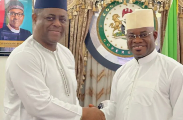 The details of the meeting between Governor Yahaya Bello of Kogi State and the former Minister of Aviation Femi Fani Kayode