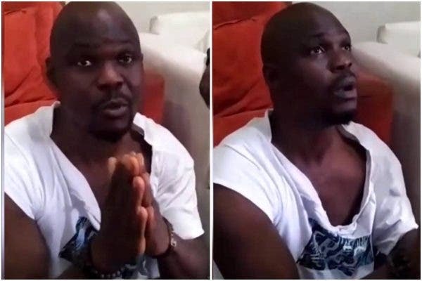 Baba Ijeshas confession video Moment he begged after being caught molesting a minor x