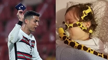 Ronaldos Captains Armband Raises At Charity Auction For Sick Child