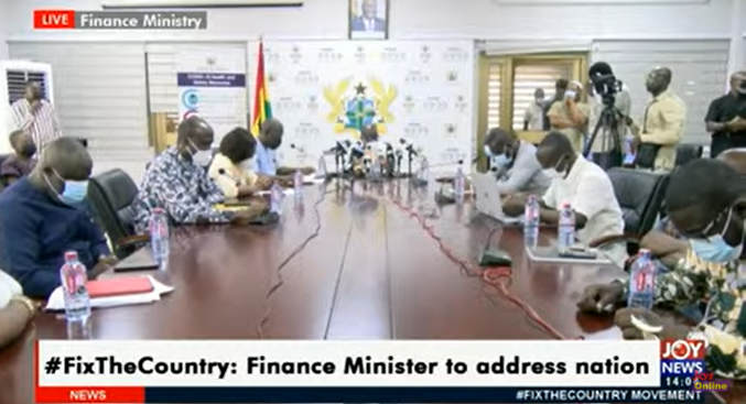 Fix The Country: Ken Ofori-Atta’s media briefing amidst #FixTheCountry protest [Full Text]