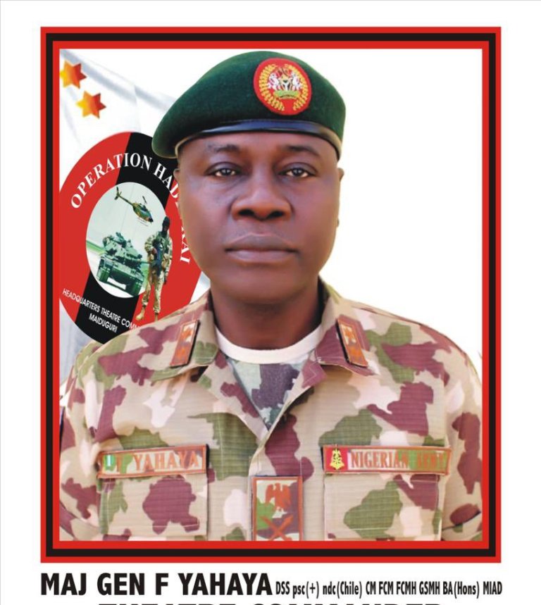 Major General Farouk Yahaya Profile