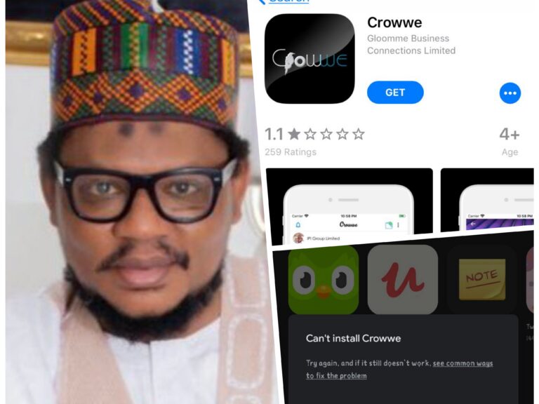 Crowwe App Garba Shehu