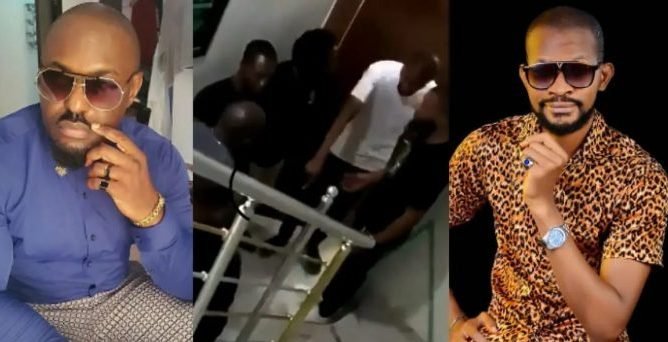 Uche Maduagwu And Jim Iyke Viral Video: Why Jim Iyke ‘Beats Up’ Uche Maduagwu