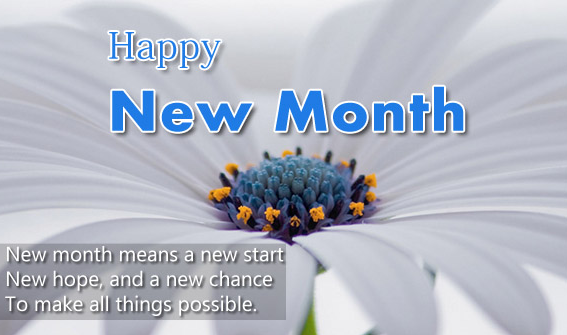 new month messages for