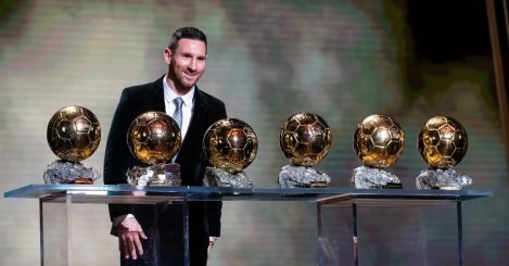 Messi wins Ballon d’Or for record seventh time (Full Winners)