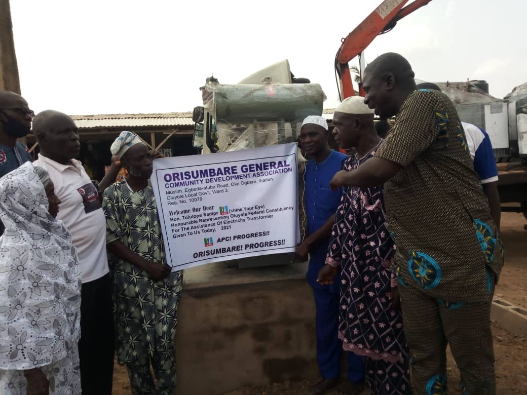 Press Release: Rep Akande-Sadipe Provides Additional Boreholes, Transformers, Solar Light for Oluyole Constituency