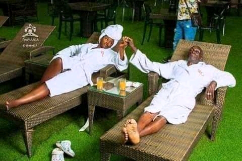 20-year-old lady causes stir as honeymoon photos with her 90 year old husband goes viral