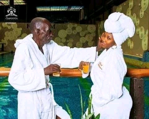Lady marries old man
