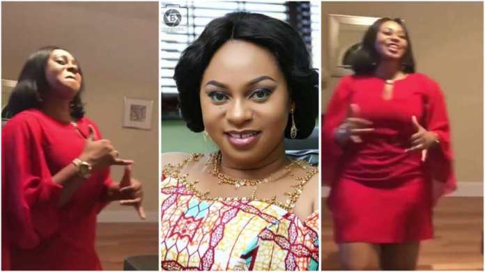Adwoa Safo dancing to KiDis song as Kennedy Agyapong blast her