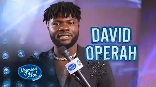 David Operah Nigerian Idol Biography, Age, Real Name, State, Hometown