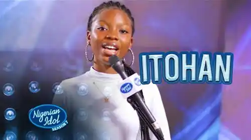 Itohan Nigerian Idol Biography, Age, Real Name, State, Hometown