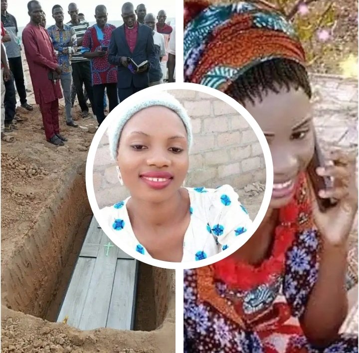 See Burial Photos Of Deborah Samuel, Student Burnt In Sokoto [Video]
