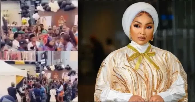 Mercy Aigbe and Larrit