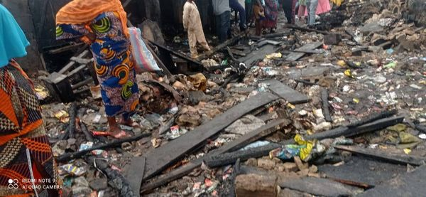 VIDEO: Fire Guts Bodija Market In Ibadan, Destroys Goods