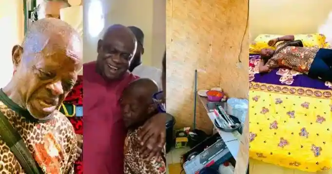 Kenneth Aguba broke down in tears after he was gifted a house by Apostle Chibuzor