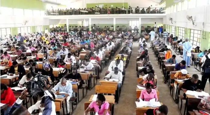 University Exam Hall