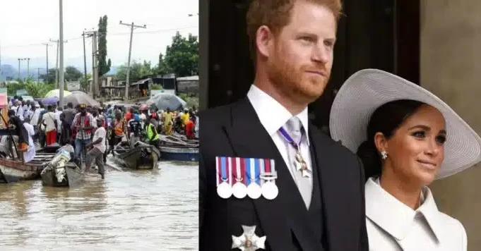 Meghan Markle and Prince Harry Donate Flood Victim