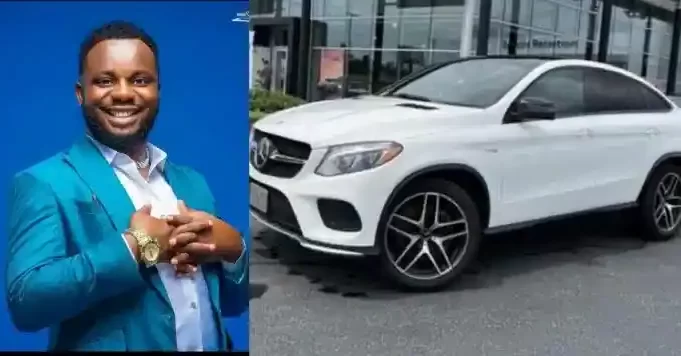 Sabinus Acquires Brand New Benz A Month After Losing The Previous To An Accident (Photo)