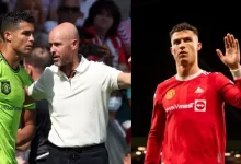 Cristiano Ronaldo Manchester United Sack