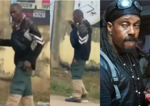 Hanks Anuku: Alleged Video of Nigerian Actor Looking Rough, Roaming The Streets