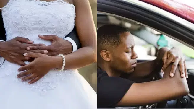Man drops girlfriend to wed