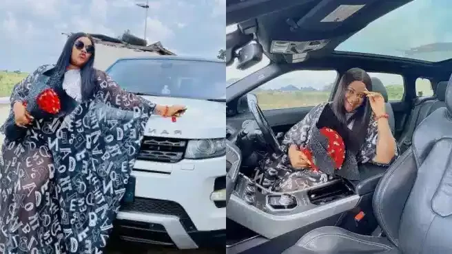 Nkechi Blessing New Car Range Rover