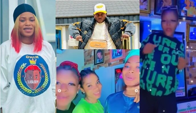 Nigerian Singer, Portable, Introduces His Heavily Pregnant Girlfriend To His Wife (Video)