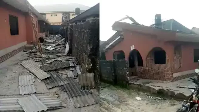 Tenant Properties Ruin by rain