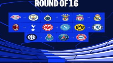 UCL DRAW Round 16