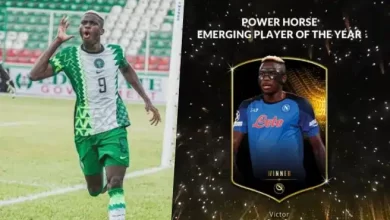 Victor Osimhen 2022 Globe Soccer Awards