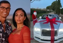 Cristiano Ronaldo Partner Rolls Royce Christmas Gift