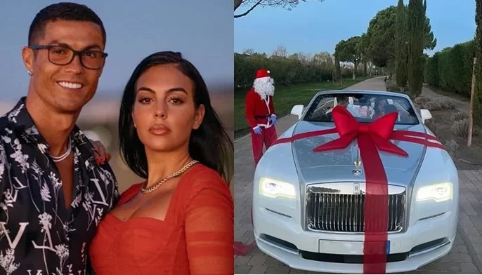 Christmas Gift: Cristiano Ronaldo’s Partner, Georgina Rodríguez Buys Him Rolls Royce