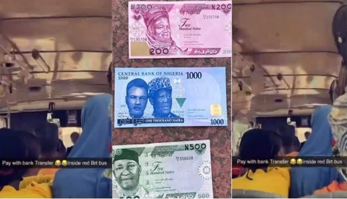 Bus Conductor Old Naira Note