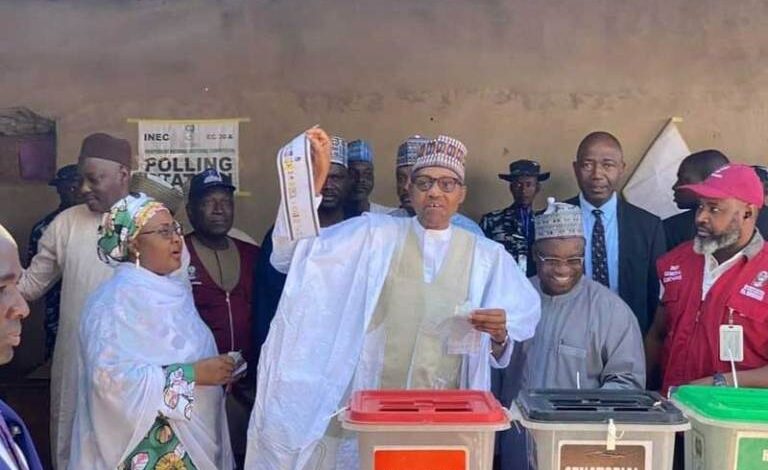 Presidential Election 2023: Who Did Buhari Vote For?