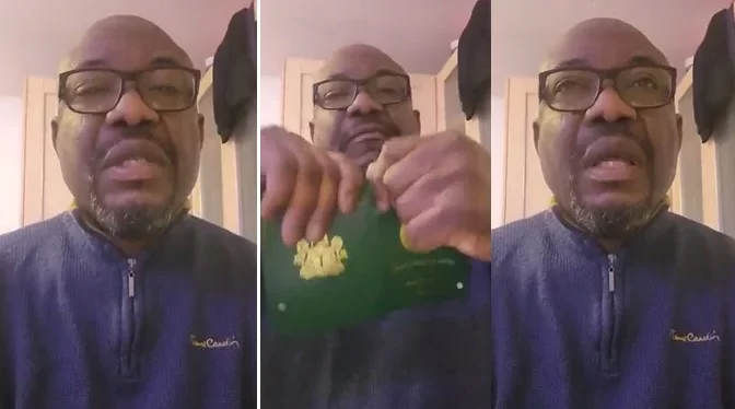 Abroad Man Tear Nigerian Passport