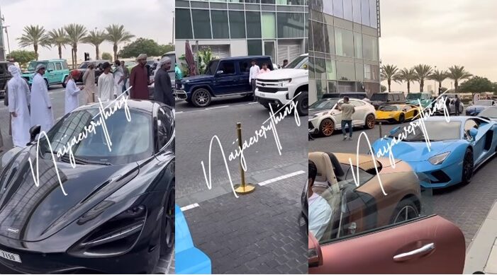 Dubai school student Lamborghini