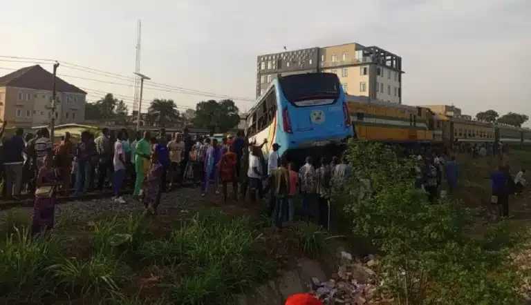 Lagos Train BRT Accident