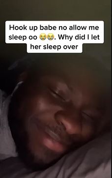 man shares video of ‘runs girl’ snoring