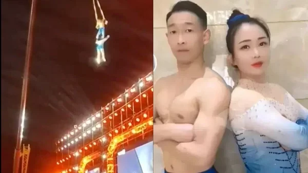 Chinese Trapeze Artist Death