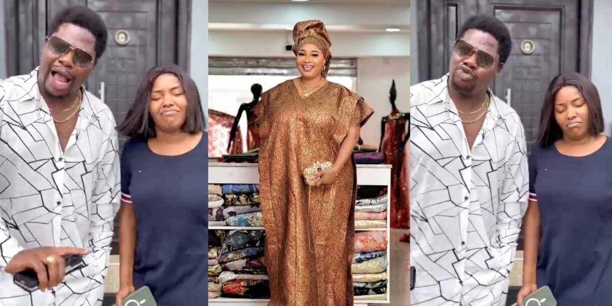 “We wouldn’t use him for props but for content” Biola Bayo sends update to Jayeola Monje over her newborn son as Mr. Macaroni storms her house (Video)